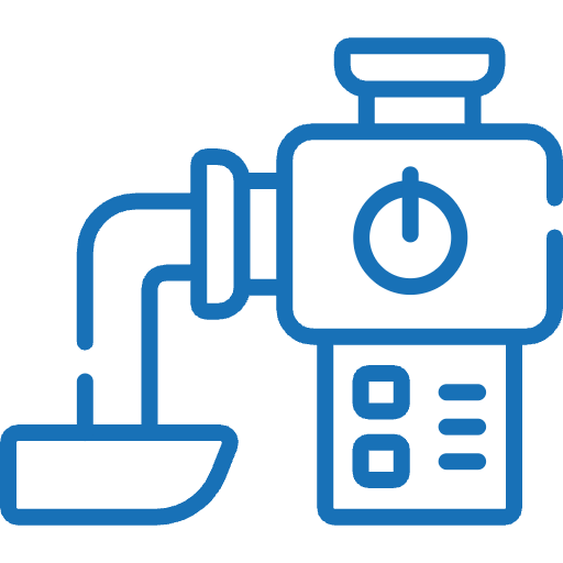 Fuel pump and product line icon