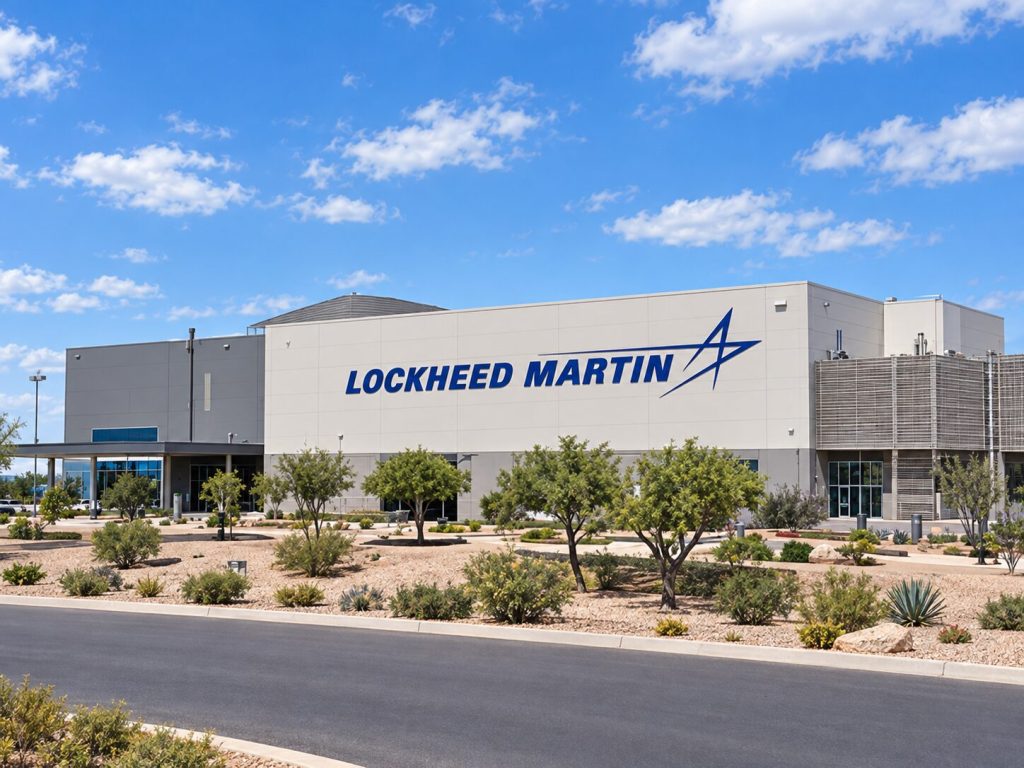 Lockheed Martin plant building in Goodyear, Arizona
